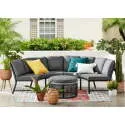 Mainstays Lawson Ridge Steel Curved Outdoor Sectional Set (3-Piece)