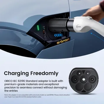 Orico 32A 250V Tesla to J1772 EV Charging Adapter