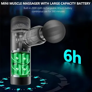 Quinear 4-Speed Deep Tissue Percussion Mini Massage Gun