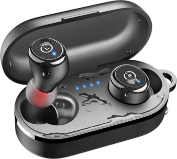 T10 (Classic Edition) Bluetooth 5.3 Wireless Earbuds with Wireless Charging Case IPX8 Waterproof Stereo Headphones in Ear Built in Mic Headset Premium Sound with Deep Bass, 32 Preset EQs via APP