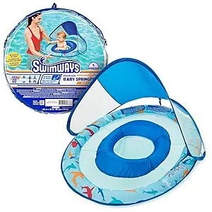 SwimWays Sun Canopy Inflatable Baby Spring Float