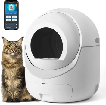 MEEGEEM Self Cleaning Cat Litter Box