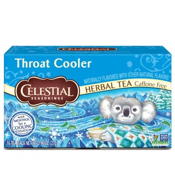 Seasonings Throat Cooler Herbal Tea (16-Count)