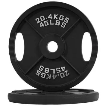 2" Classic Cast Iron Weight Plates (45lb Set)