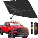 54"x31" Foldable Car Windshield Sun Shade Umbrella