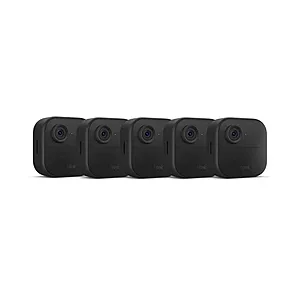 Blink Outdoor 4 (4th Gen) Wireless Outdoor Smart Home Security Camera System with 5 Cameras