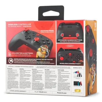 PowerA Wireless Switch Controller (Various Styles) w/ Prime