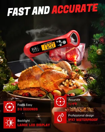 Rouuo Digital Read Meat Thermometer