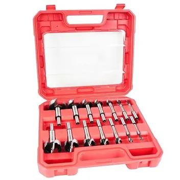 Forstner Alloy Steel Bit Set (14-Piece)