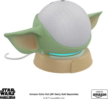 The Mandalorian Baby Grogu Stand for Amazon Echo Dot (4th & 5th Gen)