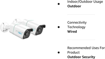 Reolink 4K 8MP PoE Security Cameras w/ Person/Vehicle/Pet Detection