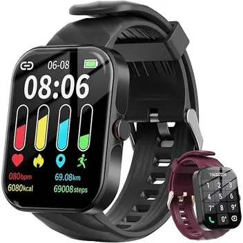Yubone A230 128MB 1.91" Touch HD Smartwatch with Sleep Monitor