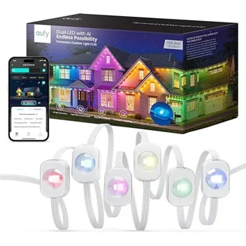 100' Permanent Outdoor Smart String Lights (E120)