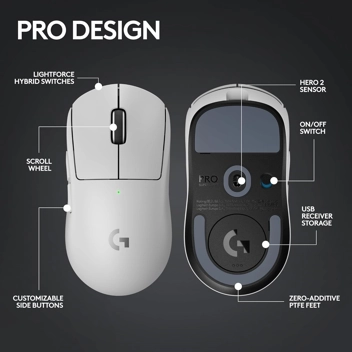 G PRO X Superlight Wireless Gaming Mouse (Black)