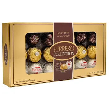 [S&S]: 24-Count Rocher Fine Hazelnut Chocolate Candy Gift Box (Assorted)