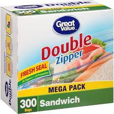 Sandwich Storage Bags, 300 Count (Previously Solimo)