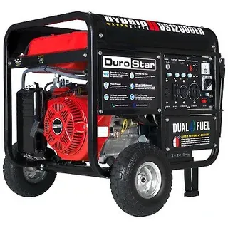 DuroStar DS12000EH 12000W 457cc Portable Dual Fuel Propane Generator