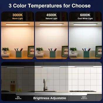 34-LED 1000mAh USB-Rechargeable Motion Sensor Under Cabinet Light