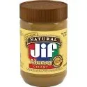 16oz Natural Creamy Peanut Butter Spread and Honey (5-Count)