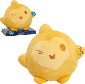 Wish Hug & Wish Star 10-Inch Glowing Plush Star