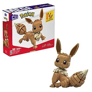 824-Piece Mega Jumbo Eevee Toy Building Kit