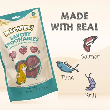 Meowee! Savory Spoonables with Real Duck (4-Count)