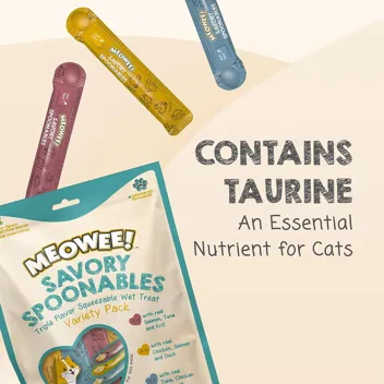 Meowee! Savory Spoonables with Real Duck (4-Count)