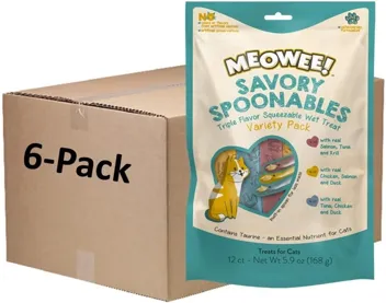 Meowee! Savory Spoonables with Real Duck (4-Count)