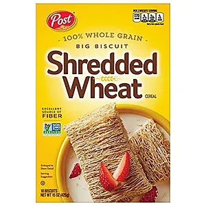 [S&S]: 15-Oz Shredded Wheat Big Biscuit Cereal