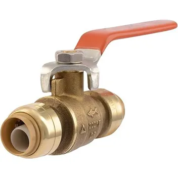 1/2" Brass Push Ball Valves