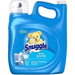 188-Oz Liquid Fabric Softener (Blue Sparkle) w/ Plus