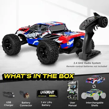 LAEGENDARY 1:10 Scale 4x4 Off-Road RC Truck