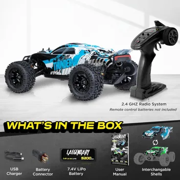 LAEGENDARY 1:10 Scale 4x4 Off-Road RC Truck