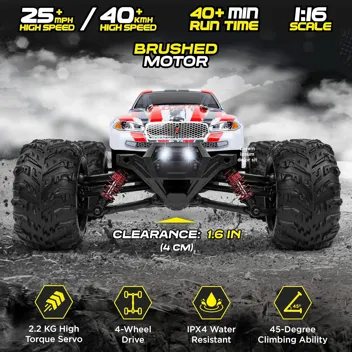 LAEGENDARY 1:10 Scale 4x4 Off-Road RC Truck