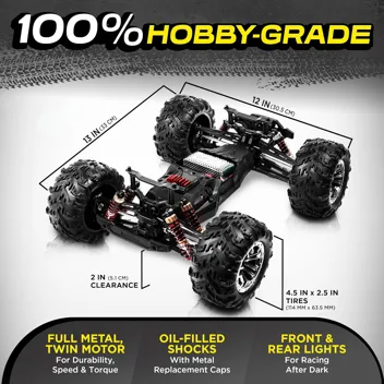 LAEGENDARY 1:10 Scale 4x4 Off-Road RC Truck