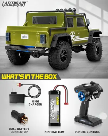 LAEGENDARY 1:10 Scale 4x4 Off-Road RC Truck