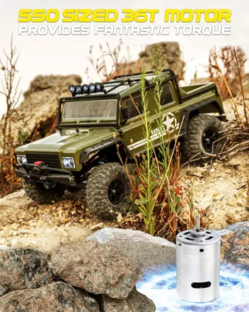 LAEGENDARY 1:10 Scale 4x4 Off-Road RC Truck