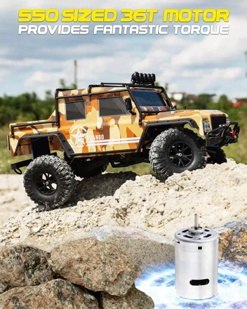 LAEGENDARY 1:10 Scale 4x4 Off-Road RC Truck