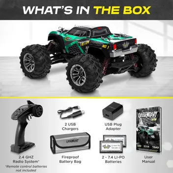 LAEGENDARY 1:10 Scale 4x4 Off-Road RC Truck