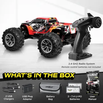 LAEGENDARY 1:10 Scale 4x4 Off-Road RC Truck