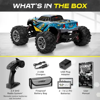 LAEGENDARY 1:10 Scale 4x4 Off-Road RC Truck