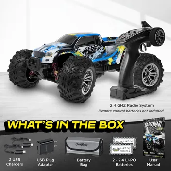 LAEGENDARY 1:10 Scale 4x4 Off-Road RC Truck