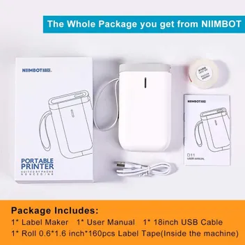 Niimbot D110 Portable Wireless Mini Label Maker