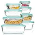 Glass Food Storage Containers w/ Locking Lids