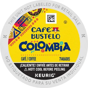 72-Count Café Bustelo Espresso Style Dark Roast Coffee Keurig K-Cup Pods