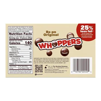 [S&S]: WHOPPERS Malted Milk Balls Candy Boxes