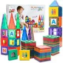 Magnetic Tiles Building Blocks Set (100-Piece)