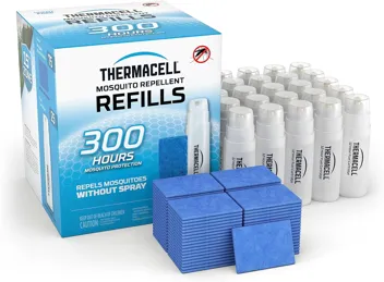 Thermacell Mosquito Repellent Refills w/ 3 Cartridges & 9 Mats