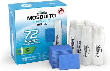 Thermacell Mosquito Repellent Refills w/ 3 Cartridges & 9 Mats