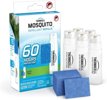 Thermacell Mosquito Repellent Refills w/ 3 Cartridges & 9 Mats